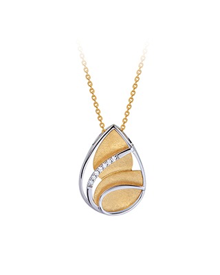 Pingente de Diamante Golden Cove